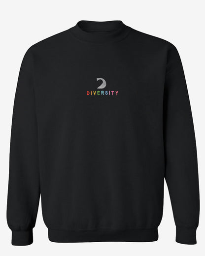 COMMUNITY CREWNECK - BLACK – DIVERSITY SHOP
